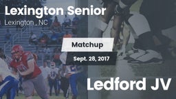 Matchup: Lexington Senior vs. Ledford JV 2017