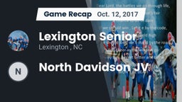 Recap: Lexington Senior  vs. North Davidson JV 2017