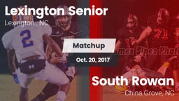 Matchup: Lexington Senior vs. South Rowan  2017