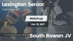 Matchup: Lexington Senior vs. South Rowan JV 2017