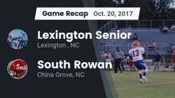 Recap: Lexington Senior  vs. South Rowan  2017