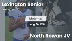 Matchup: Lexington Senior vs. North Rowan JV 2018
