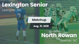 Matchup: Lexington Senior vs. North Rowan  2018