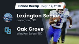 Recap: Lexington Senior  vs. Oak Grove  2018