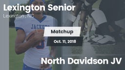 Matchup: Lexington Senior vs. North Davidson JV 2018