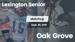 Matchup: Lexington Senior vs. Oak Grove 2019