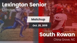 Matchup: Lexington Senior vs. South Rowan  2019