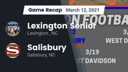 Recap: Lexington Senior  vs. Salisbury  2021