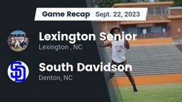 Recap: Lexington Senior  vs. South Davidson  2023