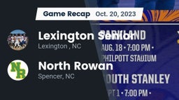 Recap: Lexington Senior  vs. North Rowan  2023