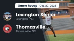 Recap: Lexington Senior  vs. Thomasville  2023