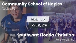 Matchup: Comm School Naples vs. Southwest Florida Christian  2016