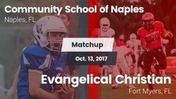 Matchup: Comm School Naples vs. Evangelical Christian  2017