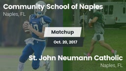 Matchup: Comm School Naples vs. St. John Neumann Catholic  2017