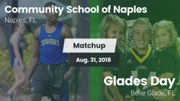 Matchup: Comm School Naples vs. Glades Day  2018