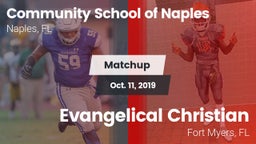 Matchup: Comm School Naples vs. Evangelical Christian  2019