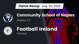 Recap: Community School of Naples vs. Football Ireland 2023