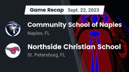 Recap: Community School of Naples vs. Northside Christian School 2023