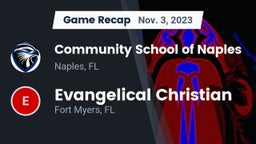 Recap: Community School of Naples vs. Evangelical Christian  2023