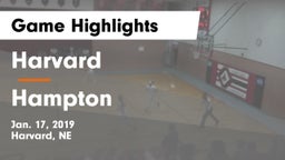 Harvard  vs Hampton  Game Highlights - Jan. 17, 2019