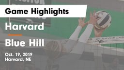 Harvard  vs Blue Hill  Game Highlights - Oct. 19, 2019