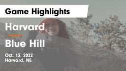Harvard  vs Blue Hill  Game Highlights - Oct. 13, 2022