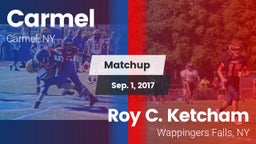 Matchup: Carmel  vs. Roy C. Ketcham  2017