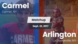 Matchup: Carmel  vs. Arlington  2017
