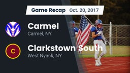 Recap: Carmel  vs. Clarkstown South  2017