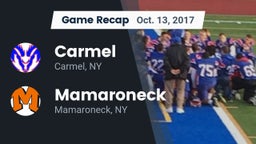 Recap: Carmel  vs. Mamaroneck  2017