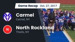 Recap: Carmel  vs. North Rockland  2017