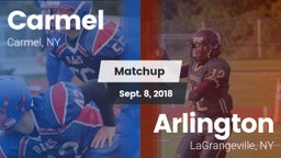 Matchup: Carmel  vs. Arlington  2018