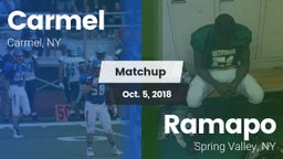 Matchup: Carmel  vs. Ramapo  2018