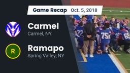 Recap: Carmel  vs. Ramapo  2018