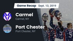 Recap: Carmel  vs. Port Chester  2019
