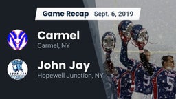 Recap: Carmel  vs. John Jay  2019