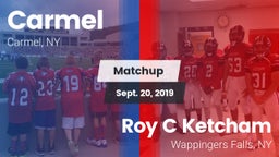 Matchup: Carmel  vs. Roy C Ketcham 2019