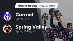 Recap: Carmel  vs. Spring Valley  2019