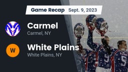 Recap: Carmel  vs. White Plains  2023