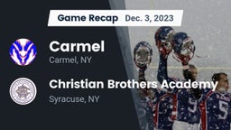 Recap: Carmel  vs. Christian Brothers Academy  2023