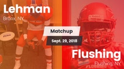 Matchup: Lehman vs. Flushing  2018