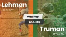 Matchup: Lehman vs. Truman  2018