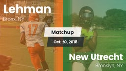 Matchup: Lehman vs. New Utrecht  2018