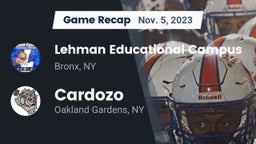 Recap: Lehman Educational Campus vs. Cardozo  2023