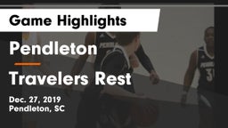 Pendleton  vs Travelers Rest  Game Highlights - Dec. 27, 2019