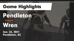 Pendleton  vs Wren  Game Highlights - Jan. 26, 2021