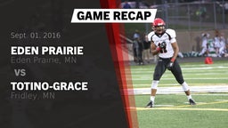 Recap: Eden Prairie  vs. Totino-Grace  2016