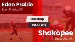 Matchup: Eden Prairie High vs. Shakopee  2016