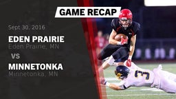 Recap: Eden Prairie  vs. Minnetonka  2016