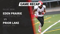 Recap: Eden Prairie  vs. Prior Lake  2016
